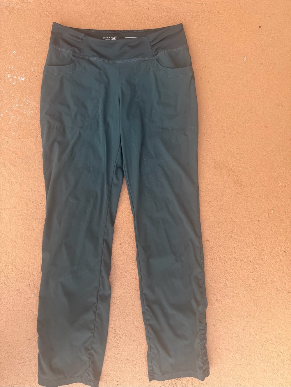 Mountain Hardwear Slate Green Athletic Leggings